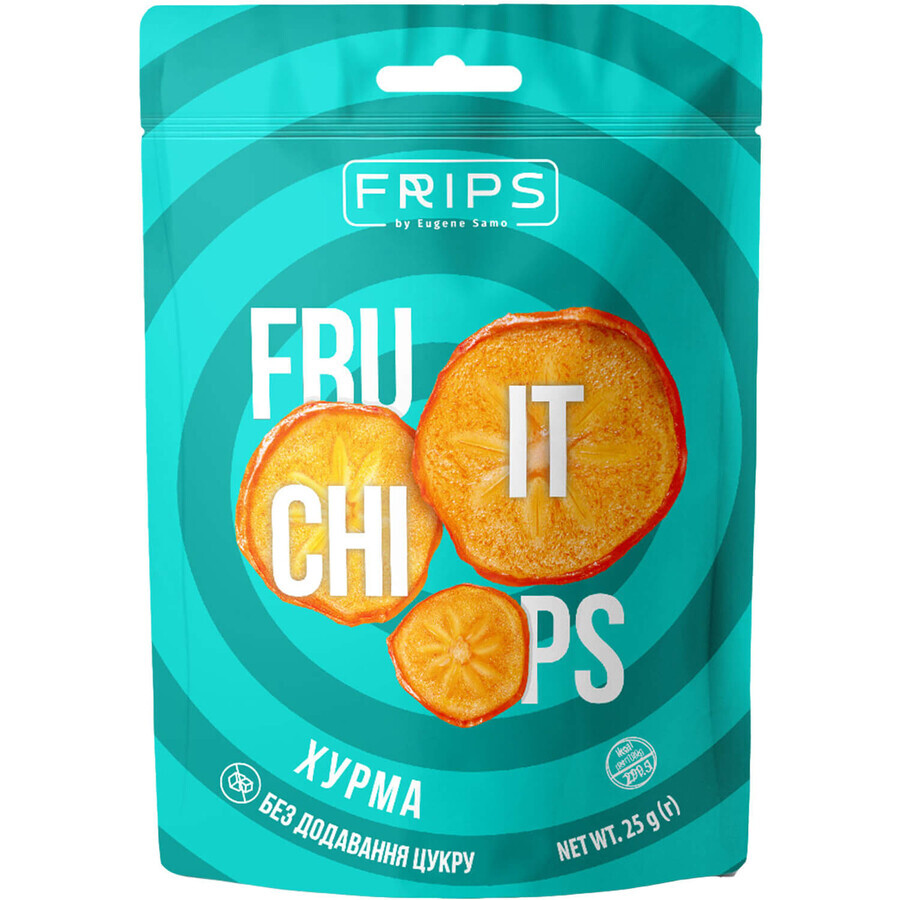 Чипси фруктові Frips з хурми 25 г: ціни та характеристики