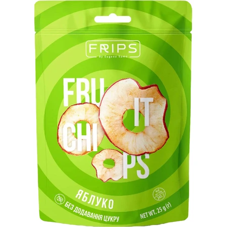 Чипсы фруктовые Frips из яблока 25 г: цены и характеристики