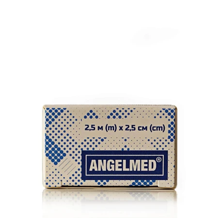 Пластырь хирургический Angelmed Пластфикс эластичный на нетканной основе размер 2,5 м х 2,5 см 1 шт : цены и характеристики