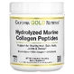Морський Колаген Гідролізовані пептиди, без ароматизаторів, Hydrolyzed Marine Collagen Peptides, California Gold Nutrition, 500 г