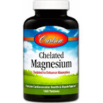 Магний Хелат, Chelated Magnesium, Carlson,180 таблеток: цены и характеристики