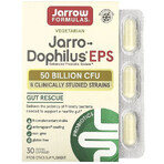 Пробіотики, 50 млрд КУО, Jarro-Dophilus EPS, Jarrow Formulas, 30 вегетаріанських капсул: ціни та характеристики