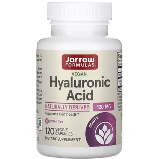 Гиалуроновая кислота, 120 мг, Hyaluronic Acid, Jarrow Formulas, 120 вегетерианских капсул