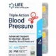 Защита Артериального давления тройного действия, Triple Action Blood Pressure, Life Extension, 2 упаковки по 30 вегетарианских таблеток