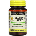 Экстракт Зверобоя, 300 мг, Standardized Extract, St. John's Wort, Mason Natural, 60 капсул: цены и характеристики