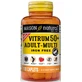 Мультивітаміни 50+ без заліза, Vitrum 50+ Adult-Multi Iron Free, Mason Natural, 100 каплет