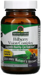 Комплекс для зрения с черникой, Bilberry Vision Complex, Nature&#39;s Answer, 60 вегетарианских капсул