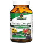 Женский травяной комплекс, 800 мг, Female Complex, Herbal Combination, Nature's Answer, 90 вегетарианских капсул: цены и характеристики