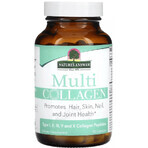 Мультиколаген, Multi Collagen, Nature's Answer, 90 капсул: ціни та характеристики