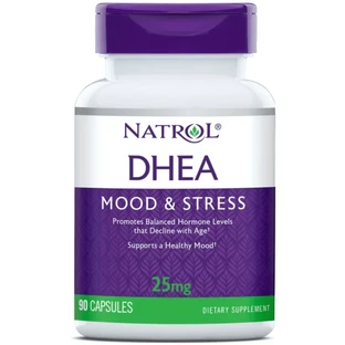 Дегидроэпиандростерон Natrol DHEA 25 мг, 90 капсул
