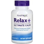 Глубокое спокойствие и уравновешенность, Relax +, Ultimate Calm, Natrol, 30 капсул: цены и характеристики