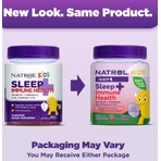 Здоровый сон и иммунитет для детей, вкус ягод, Kids, Sleep + Immune Health, Natrol, 50 жевательных конфет: цены и характеристики