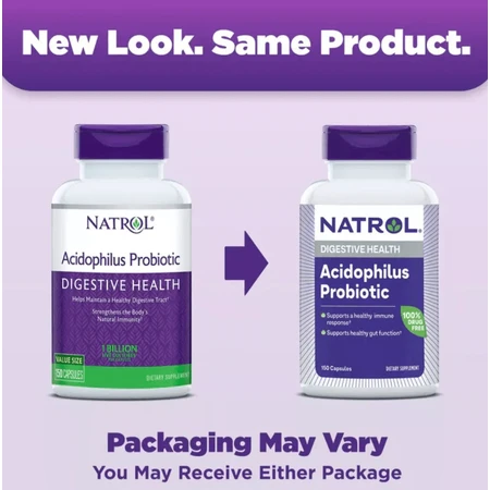 Пробіотик ацидофілус, 1 мільярд, Acidophilus Probiotic, Natrol, 150 капсул: ціни та характеристики