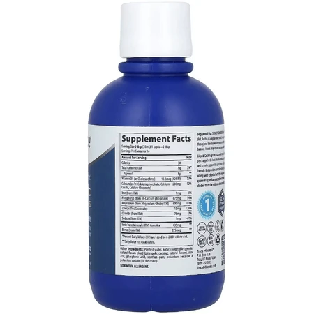 Жидкий кальций, магний, цинк и витамин D3, вкус пина колада, Liquid Cal Mag Zinc Vitamin D3, Trace Minerals, 473 мл: цены и характеристики