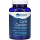 Коралловый кальций и культовые микроэлементы, Coral Calcium + Iconic Trace Minerals, Trace Minerals, 60 вегетарианских капсул