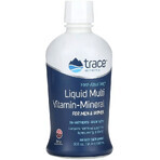 Витаминно-минеральный комплекс, вкус ягод, Liquid Multi, Vitamin-Mineral, Trace Minerals, 887 мл: цены и характеристики