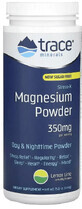 Магний, вкус лимон-лайм, 350 мг, Stress-X, Magnesium Powder, Trace Minerals, 448 гр