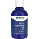 Магній, 300 мг, смак мандарину, Liquid Magnesium, Trace Minerals, 473 мл