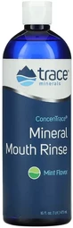 Мінеральний ополіскувач для рота, смак м'яти, ConcenTrace Mineral Mouth Rinse, Trace Minerals, 473 мл