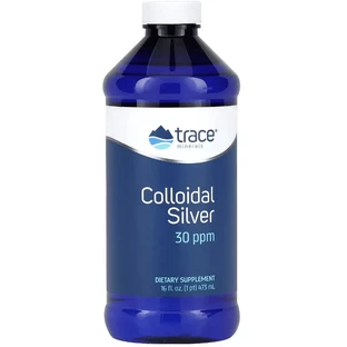Колоїдне срібло, Colloidal Silver, Trace Minerals, 473 мл