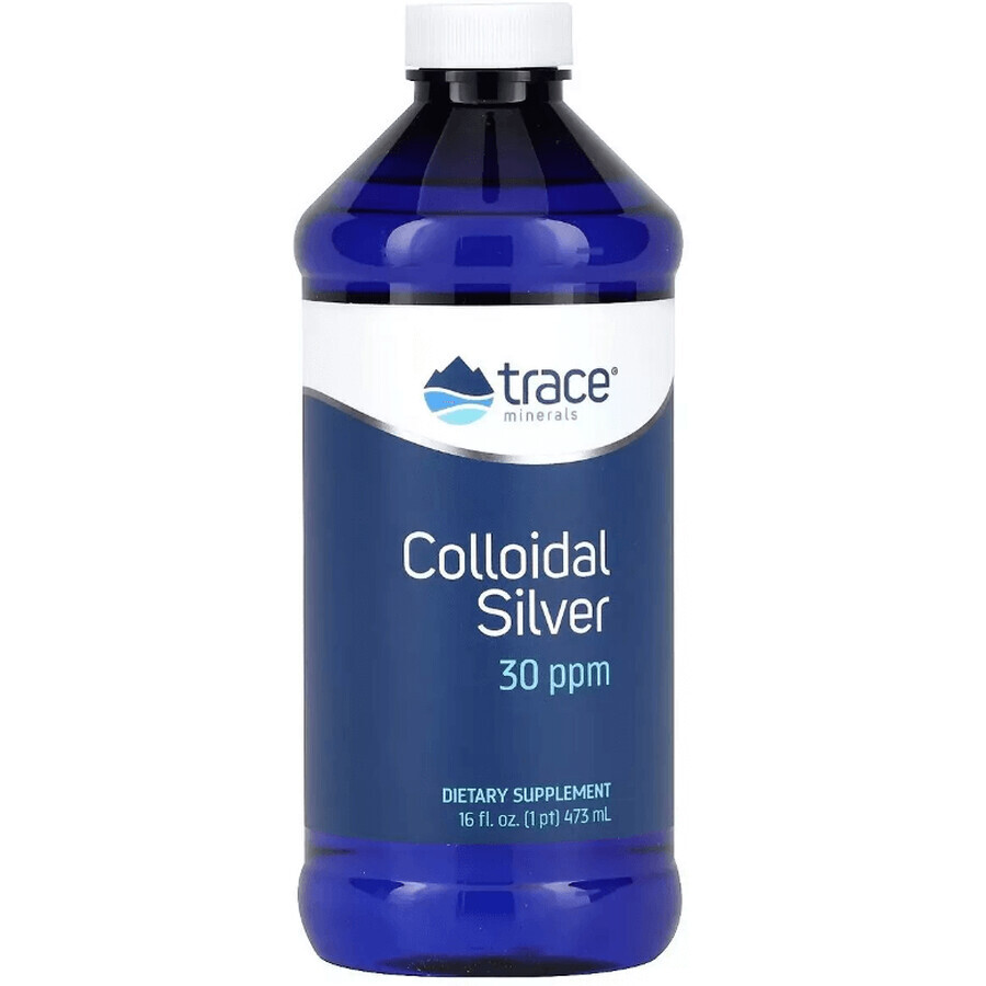 Коллоидное серебро, Colloidal Silver, Trace Minerals, 473 мл: цены и характеристики