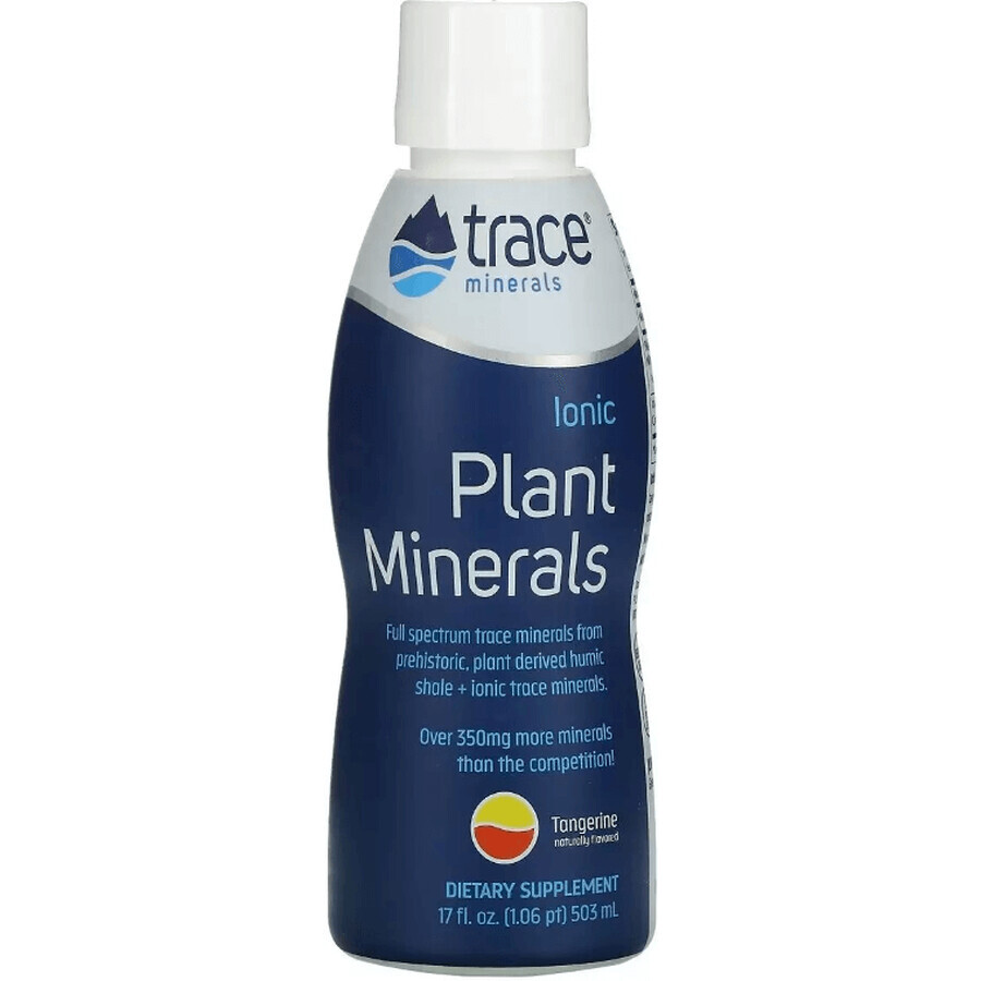 Минеральный растительный комплекс, вкус мандарина, Ionic Plant Minerals, Trace Minerals, 503 мл: цены и характеристики