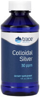 Коллоидное серебро, Colloidal Silver, Trace Minerals, 118 мл
