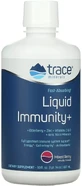 Підтримка імунної системи, смак ягід, Fast-Absorbing Liquid Immunity+, Trace Minerals, 887 мл