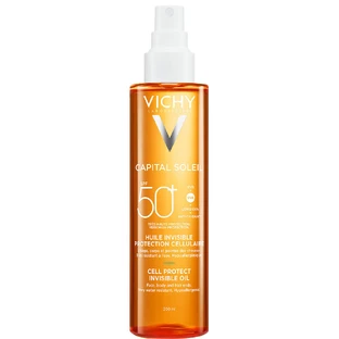 Сонцезахисна водостійка олійка Vichy Capital Soleil SPF 50+, 200 мл