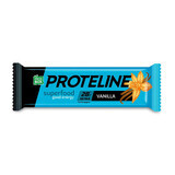 Батончик протеїновий Fresh Box Proteline зі смаком ванілі глазурований глазур’ю 40 г