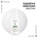 Щоденний невагомий флюїд Vichy Capital Soleil для шкіри схильної до жирності та недосконалостей SPF 50+, 40 мл: ціни та характеристики