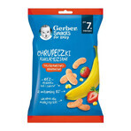 Снеки кукурузные Nestle Gerber с клубникой та бананом с 7 месяцев 28 г : цены и характеристики