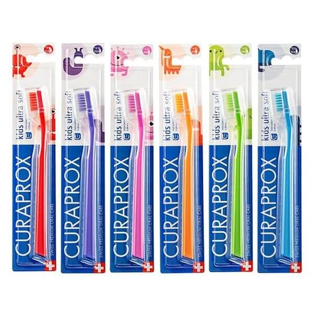 Детская зубная щетка ultrasoft d 0.09 мм (4-12 лет) Curaprox 1 шт: цены и характеристики