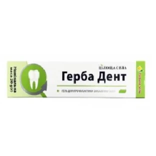 Герба Дент Цілюща Сила Tabula Vita гель, 20 мл