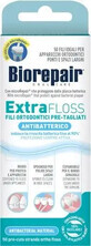 Расширяющая зубная лента-флосс Biorepair Экстра-суперфлосс с Гидроксиапатитом и Цинком 50 шт 