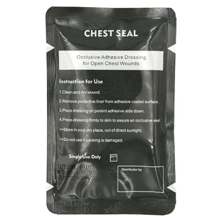 Окклюзионная повязка Chest Seal (без клапана)