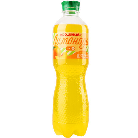 Напиток Моршинский сокосодержащий Лимонада со вкусом апельсин-персик 0.5 л