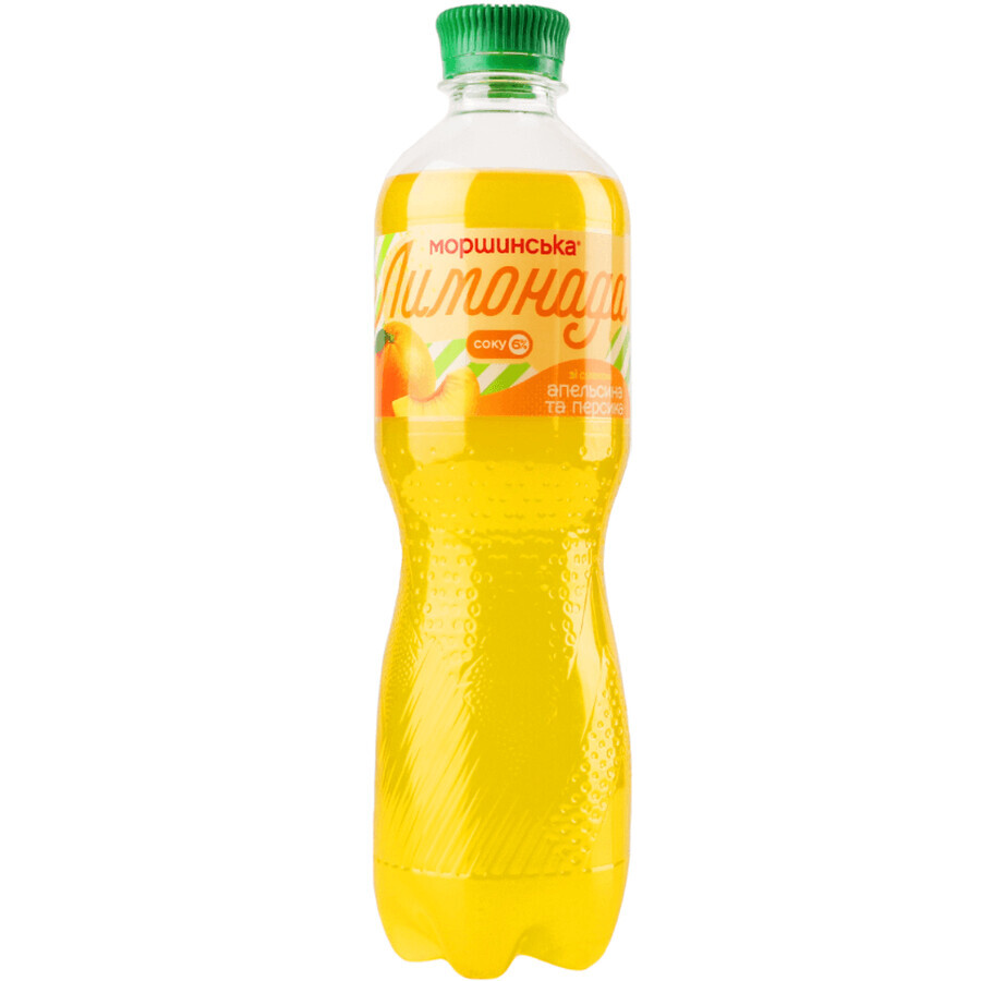 Напиток Моршинский сокосодержащий Лимонада со вкусом апельсин-персик 0.5 л: цены и характеристики