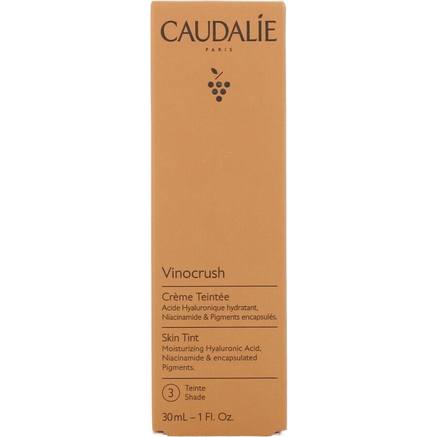 Флюїд тональний для обличчя Caudalie Vinocrush відтінок 3, 30 мл: ціни та характеристики