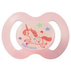 Пустушка силіконова Baby-Nova ортодонтична нічна рожева розмір 2, 1 шт: ціни та характеристики