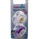 Пустышка силиконовая Baby-Nova симметричная для девочки разм. 2, 2 шт: цены и характеристики