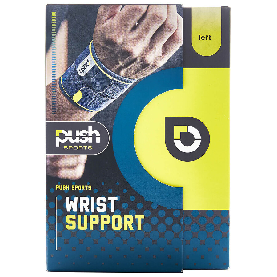 Бандаж на лучезапястный сустав Push Sports Wrist Support 4.10.2.10 левый: цены и характеристики