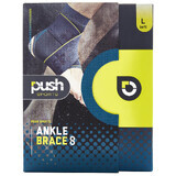 Бандаж на голеностопный сустав Push Sports Ankle Brace 4.20.2.12 размер 8/M левый