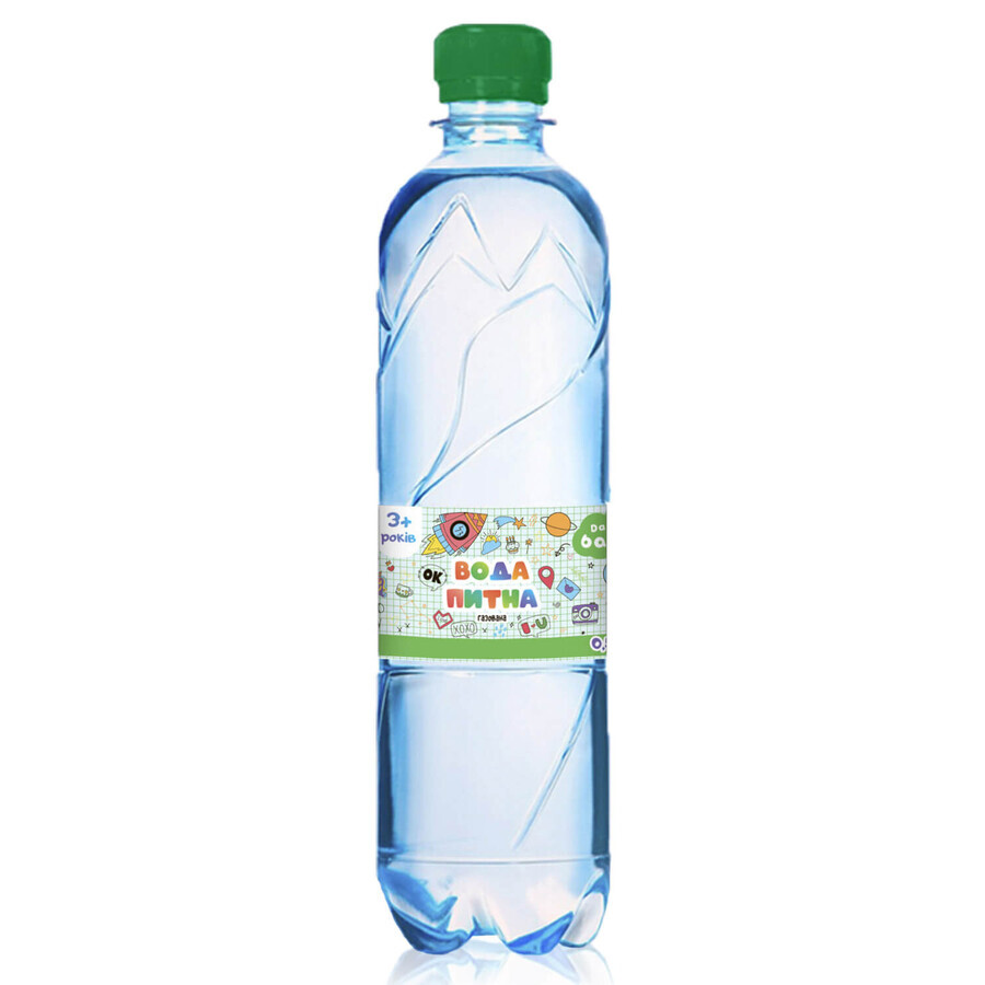 Вода питьевая газированная Dani Baby с 3-х лет 0,5 л: цены и характеристики