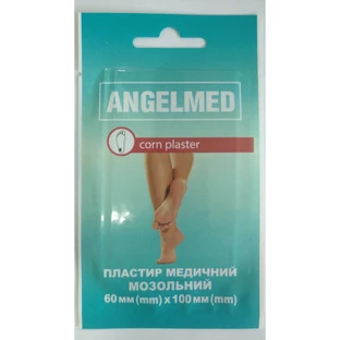 Пластир медичний Angelmed мозольний саліпод розмір 6 см х 10 см 1 шт