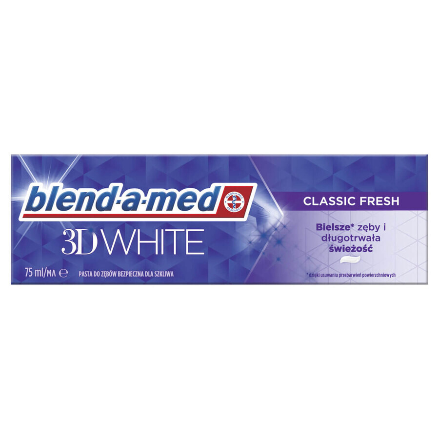 Зубная паста Blend-a-med 3D White Классическая свежесть 75 мл: цены и характеристики