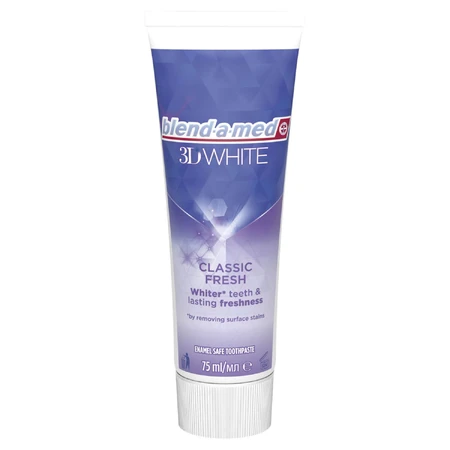 Зубная паста Blend-a-med 3D White Классическая свежесть 75 мл: цены и характеристики
