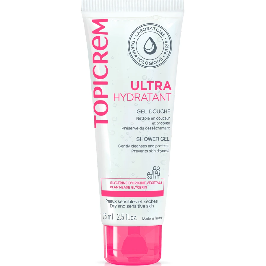 Ультраувлажняющний гель для душа Topicrem Ultra-Moisturizing Shower Gel, 75 мл: цены и характеристики