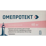 Омепротект порошок для р-ра д/ин. по 40 мг №1 во флак. с р-лем: цены и характеристики