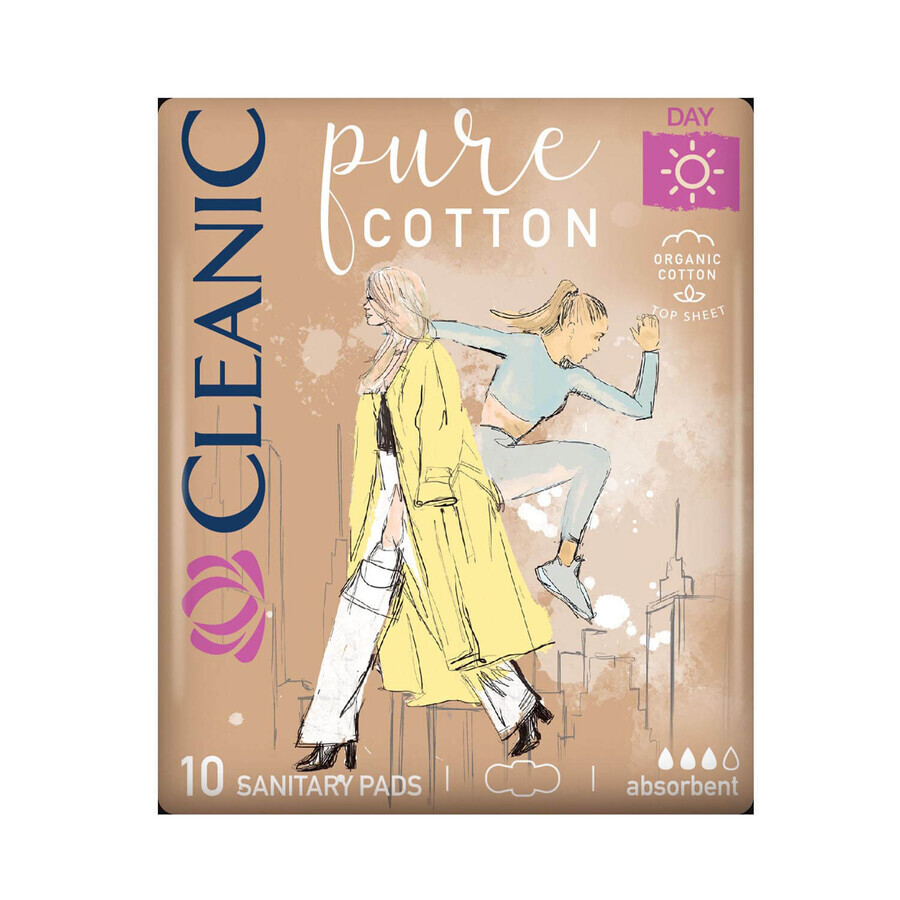 Прокладки гігієнічні Cleanic денні Pure №10 : ціни та характеристики